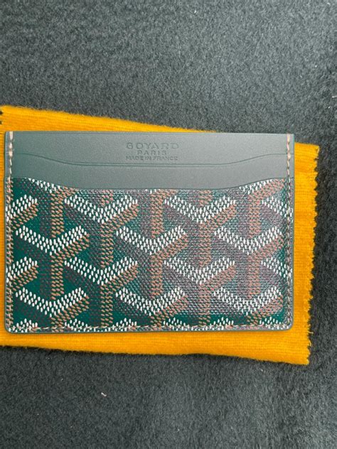 goyard card holder dupe|replica goyard card holder.